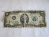 1976 Series $2 Bill, serial # D1235514DA w/ Green Seal