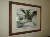 Artist Signed Print # 92/325 in Decorative Frame - 32