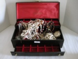 Large Jewelry Box full of Beads & More