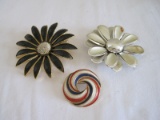 Lot - 3 Retro Pins