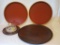 Lot - Misc. Trays & Cheeseboard
