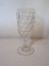 Pressed Glass Celery Footed Dish  8 1/2