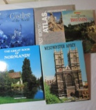 Book Lot - Castles of the World, The Great Book of Normandy, etc.