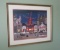 Michel Delacroix Moulin Rouge Print.  Framed Overall Approx. 27