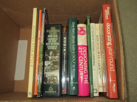 Lot - Misc. Books  Some Include Art, Gardening, etc.