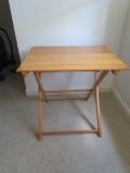 Pine Folding Table   23 1/2