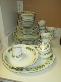 8 Place Setting of Horchow Porcelain China.  