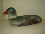 Vintage Wooden Duck Decoy