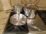 Nice Stainless Steel Cookware Lot