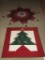 Christmas Tree Quilt & Skirt by Pradeep Kumar. Made in India.  Quilt - 37