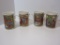 Lot - 4 Duncan Coffee Cups w/Various Christmas Scenes