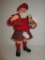 Scottish Santa Bearing Gifts - Molded Resin