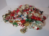 Lot - Misc. Christmas Ornaments - Glass, Wooden & Resin.  Some Made in West Germany