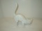 Cast Iron Cat - Painted White   10
