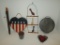 Lot - Misc. Vintage Country Tin Ware & Other