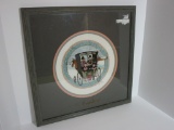 Framed Cross-stitch of Amish Family in Buggy    19