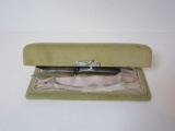 Set 6 Silver-plated Vintage Fish Knives in Velvet Case