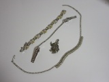 Rhinestone Jewelry Lot - See all pictures