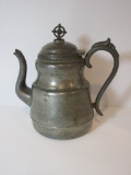 R Dunham Copper Bottom Hinged Lid Teapot    8