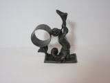 Sweet Figural Napkin Ring by Meridian B Co.  &  Sweet Merman Blowing Shell Horn  5