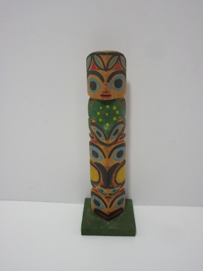 Hand Carved Kachina Doll Totem