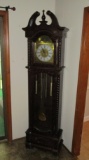 Coaster Furniture Grandfather Clock w/Pendulum.  Some Very Minor Scuff Marks