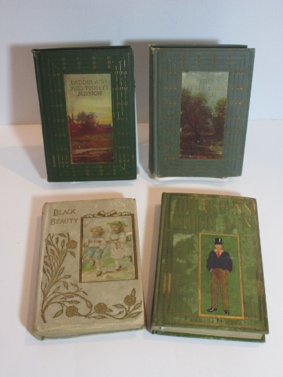Lot - Vintage Little Books - Black Beauty © 1900, The Little Lame Prince, Laddie and