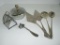 Silverplate Lot - Toast Rack, Relish Dish, Serving Pieces