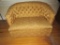 Curved Back Love Seat w/ Tufted Upholstery  32