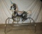 Child's Bouncy Horse Unicorn on Metal Frame   39