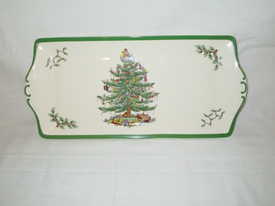 Spode Christmas Tree Serving Tray  13"