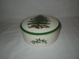 Spode Christmas Tree Covered Dish  Approx.  4 7/8