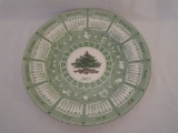 203 Spode Christmas Tree Plate  10 1/2