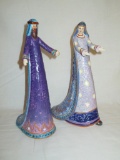 Roman Inc. Ceramic Nativity Figurines Designed to Replicate the Work of Abbi Brown