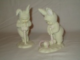 Dept. 56 Snow Bunnies Figurine  - Spring Time Stories - 