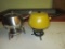 Lot - 2 Fondue Pots