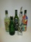 Lot - Decorative Wine Bottles