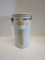 Ceramic Coffee Canister w/Wooden Measuring Scoop 10