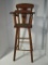 Wooden Toy Highchair.  Minor wear