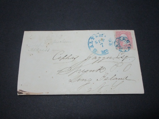 Scott 64 - Civil War Letter From Union Soldier Dated September 7, 1863