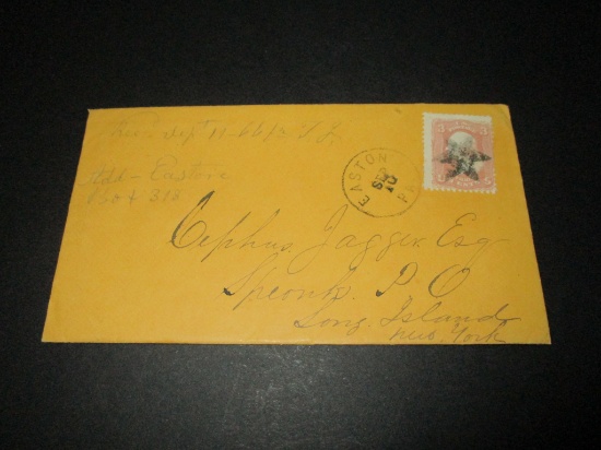 Scott 65 - Civil War Letter Written From Ft. McHenry Dated September 10, 1863