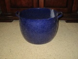 Spatterware Double Handled Pot  13 1/2