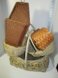 Lot - Misc. Baskets - Various Sizes & Designs