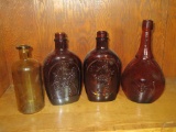 Lot - Misc. Vintage Glass Bottles