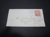 Scott 65 - Post Civil War Cover & Letter Dated November 25, 1867