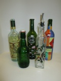 Lot - Decorative Wine Bottles