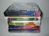 Lot - Misc. Kids Movies.  March of the Penguins DVD, 4 Walk Disney