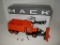 Mack R - Model Dump Truck w/Plow Die Cast Model