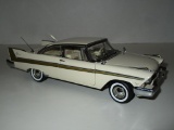1957 Plymouth Fury  1:24 Die Cast Model by the Franklin Mint.