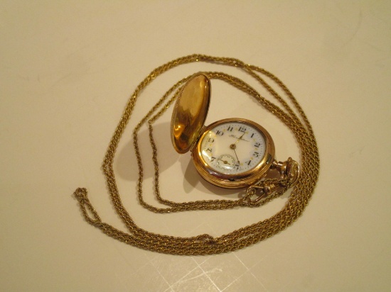 Ladies Hampden Pocket Watch Dueber Special Serial # 6960410